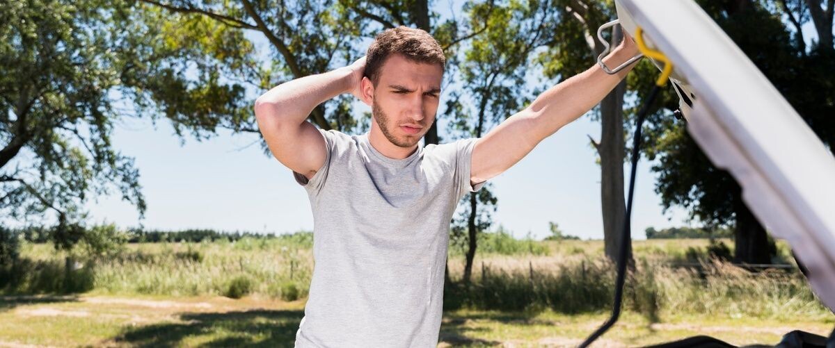 Ángulo muerto coche