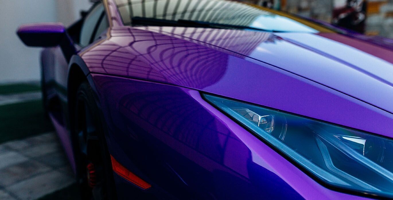 Coche Morado