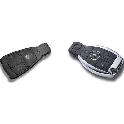 Técnicas para cambiar la pila de la llave de un Mercedes